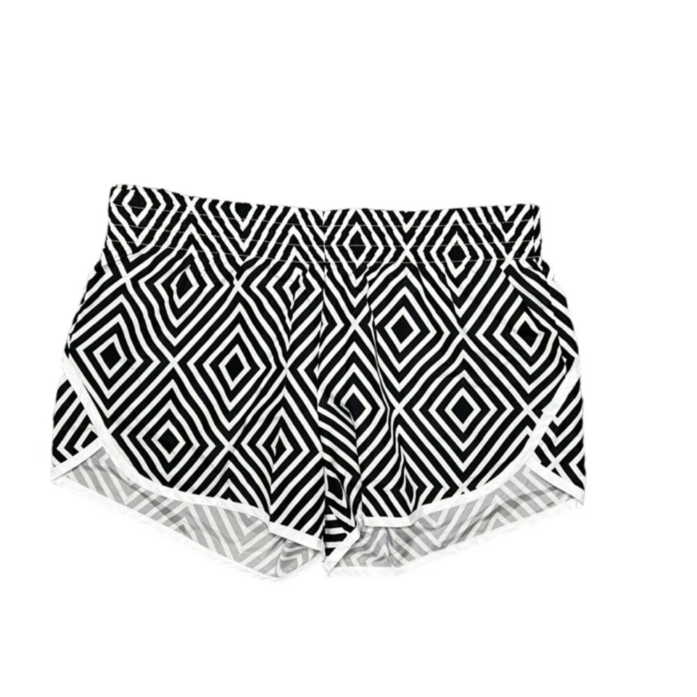 Geometric Loose Athletic Shorts